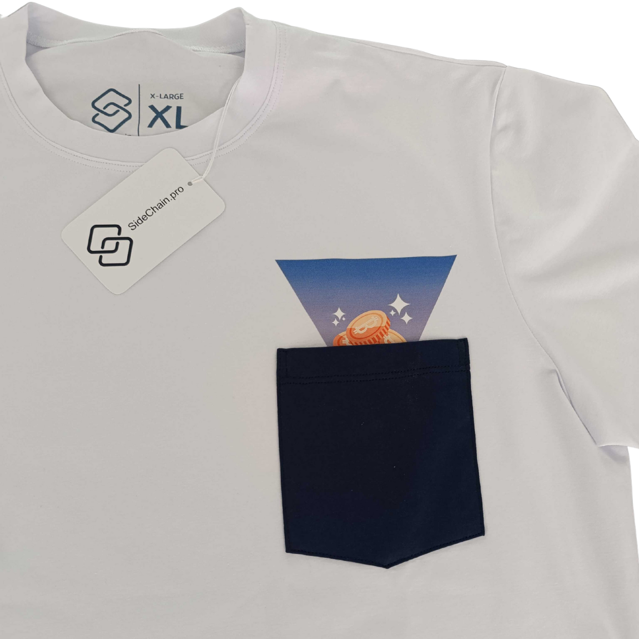 Bitcoin kripto majica - Džep BTC