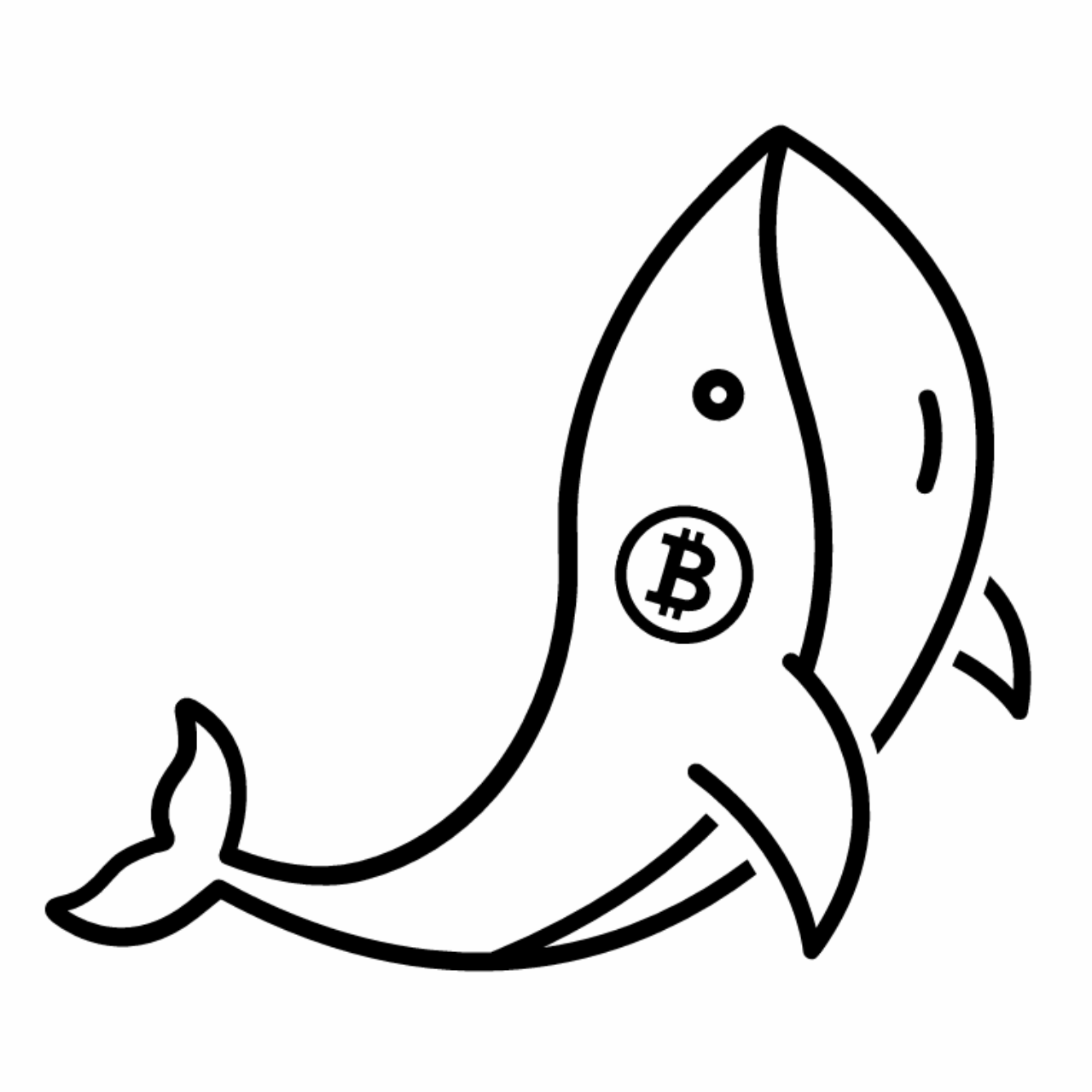 Bitcoin kripto majica - Džep Whale