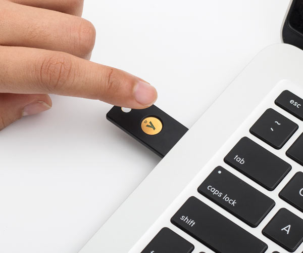 Security Key Yubico FIDO2 U2F, USB-A