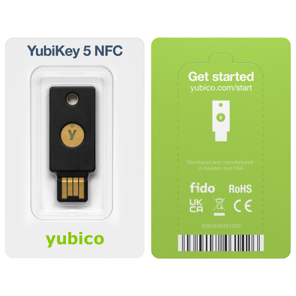 Security Key Yubico 5C NFC - USB A