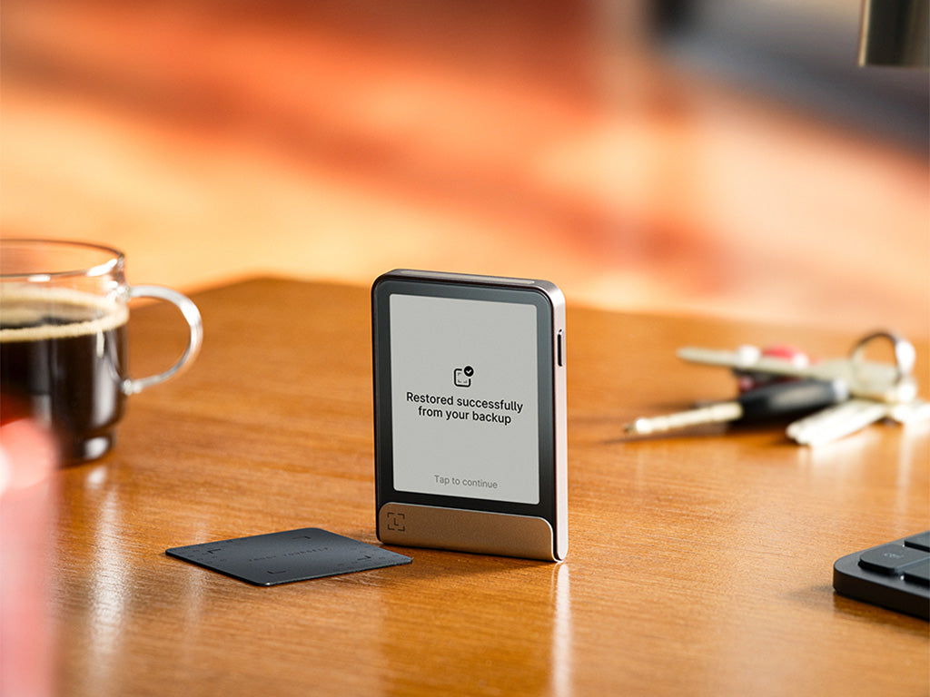 Ledger Flex Crypto including Recovery Key