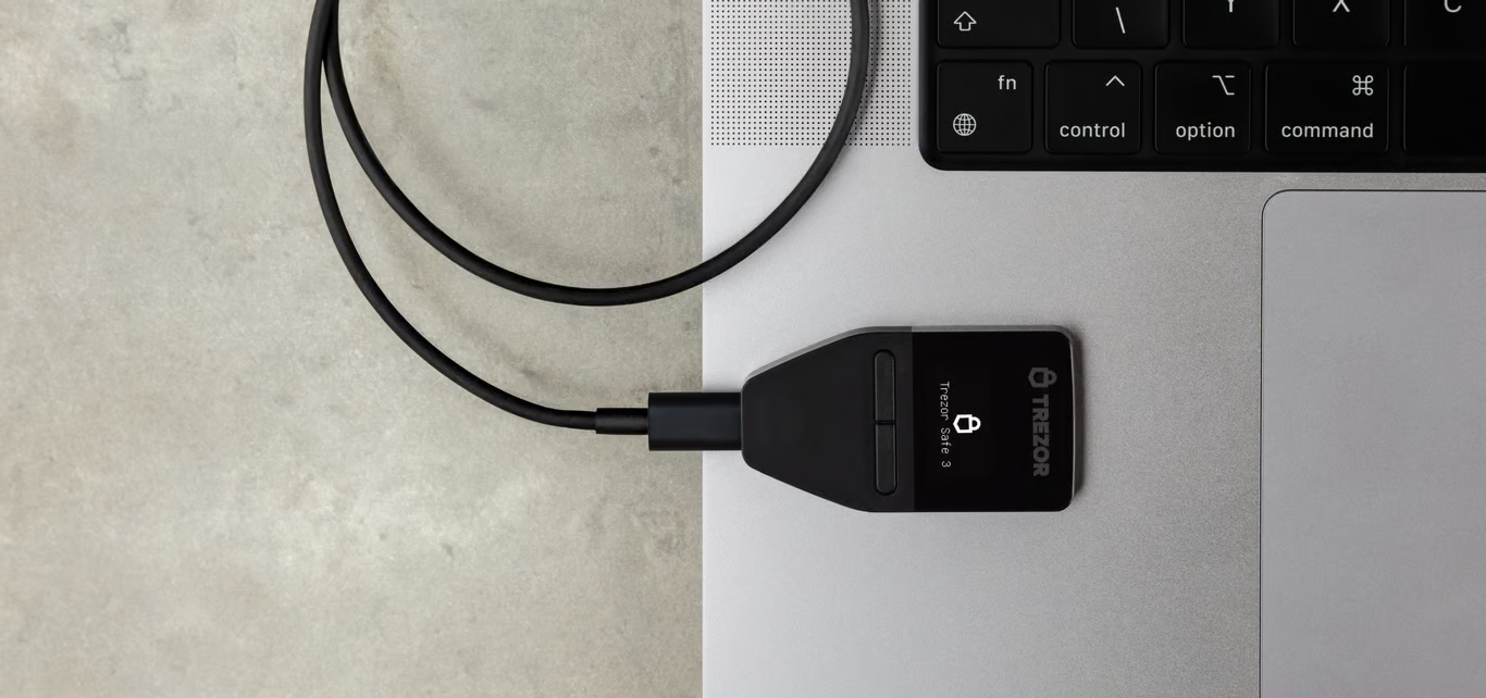 Trezor Safe 3 - Stellar Silver