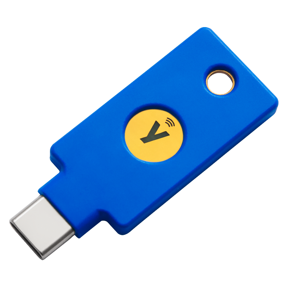 Security Key Yubico FIDO2 U2F, USB-C