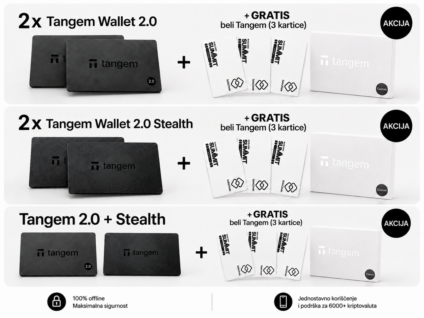 Akcija Tangem Wallet