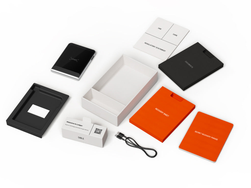 Ledger Flex Crypto including Recovery Key