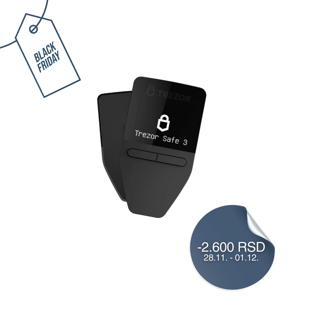 Trezor Safe 3 - Cosmic Black