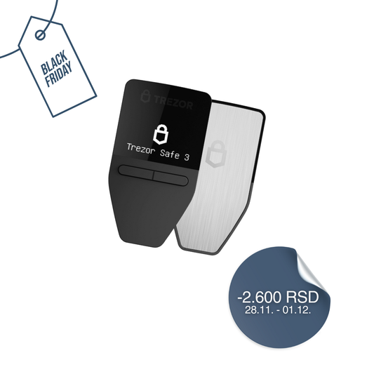 Trezor Safe 3 - Stellar Silver