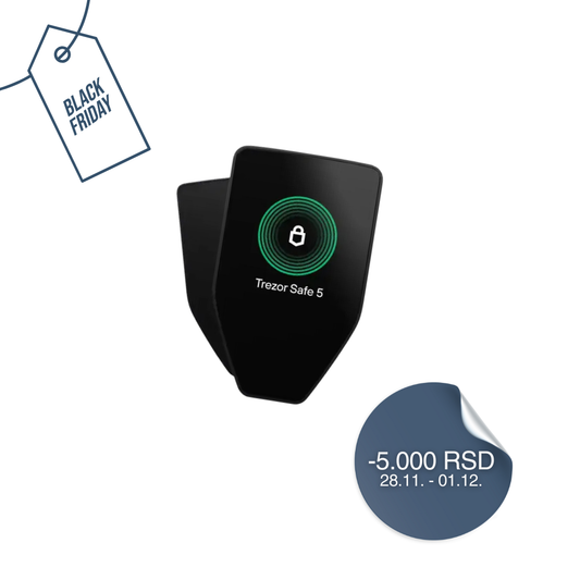 Trezor Safe 5 - Black Graphite