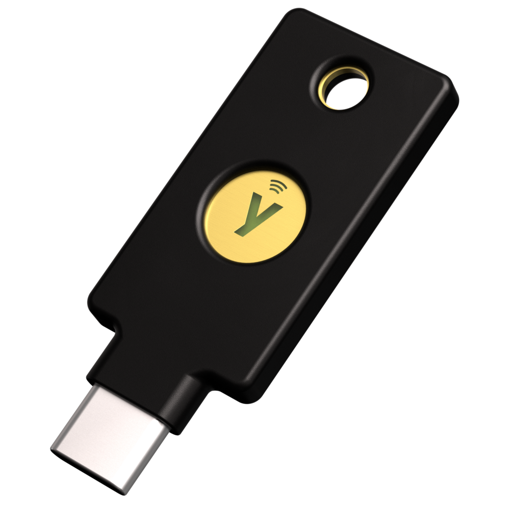 Security Key Yubico FIDO2 U2F, USB-C