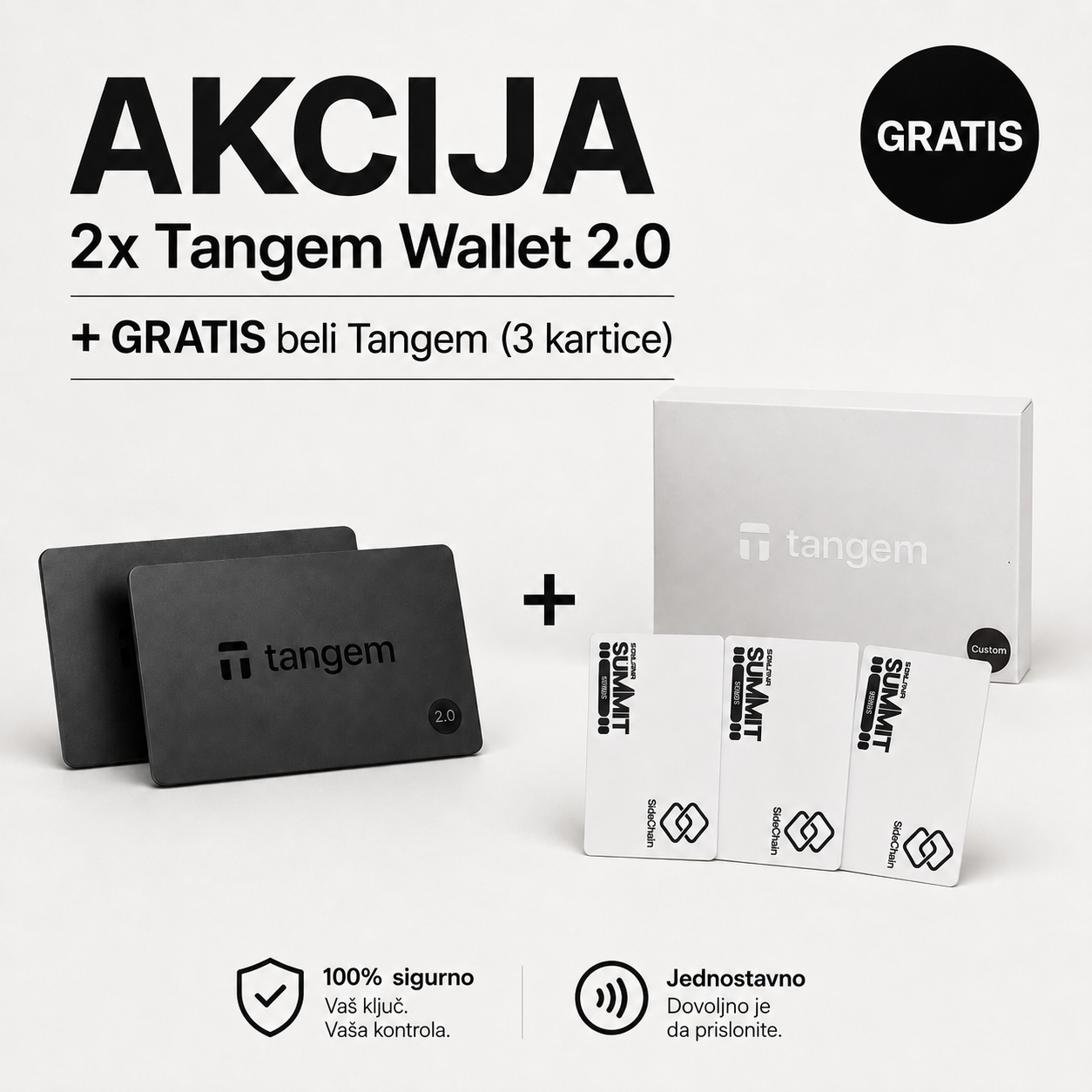 Akcija Tangem Wallet